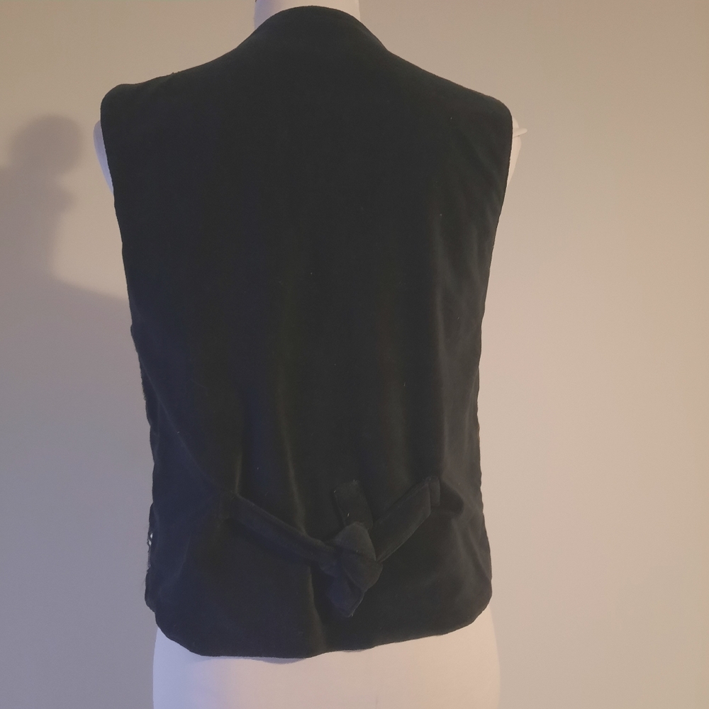 Patchwork Vest Size Small - image 2